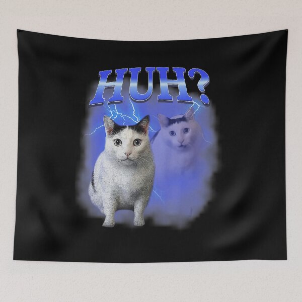 Item preview, Huh Silly Cat Meme Funny Oddly Bootleg  designed and sold by tadmercado.