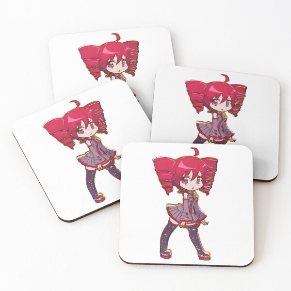 Item preview, Kasane teto vocaloid sticker-Anime fan art illustration wall art designed and sold by RadiantGraphics.