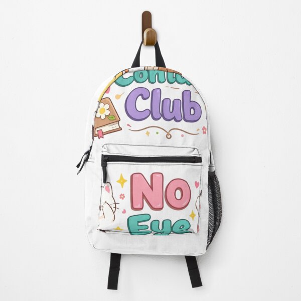 Item preview, No Eye Contact Club Cute Introvert Aesthetic Design designed and sold by Sanika arts .