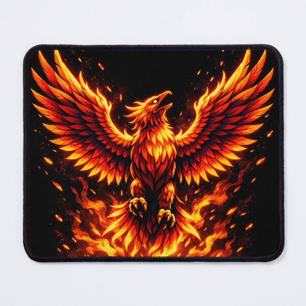 Item preview, Rise Without Fear – Phoenix Strength Motivational designed and sold by WittyWear Designs.