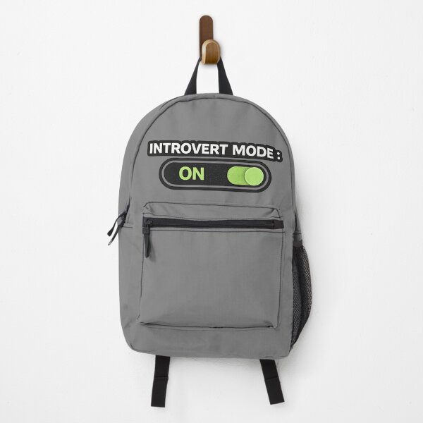 Item preview, Introvert Mode ON – Funny Introvert Switch Humor Design designed and sold by SpainDesign77.