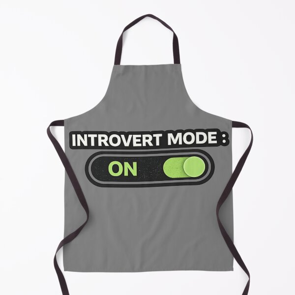 Item preview, Introvert Mode ON – Funny Introvert Switch Humor Design designed and sold by SpainDesign77.