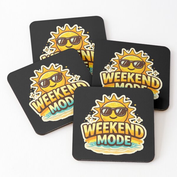 Item preview, Weekend Mode Funny Weekend Quote designed and sold by Tropivaro.
