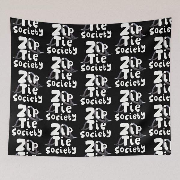 Item preview, A is for Animal Keeper,Animal Keeper Collection | Funny Slogan “Zip Tie Society” Design designed and sold by PrettylittlepastelUk.