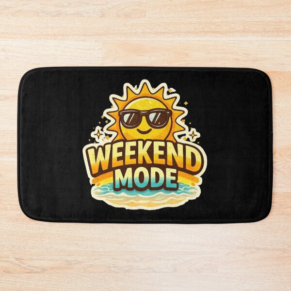 Item preview, Weekend Mode Funny Weekend Quote designed and sold by Tropivaro.