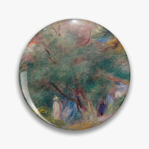 Item preview, Paysage by Pierre-Auguste Renoir: Dreamy Impressionist Garden Poster designed and sold by artofuniverse.