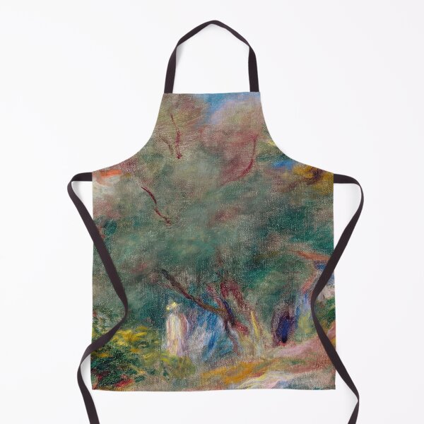 Item preview, Paysage by Pierre-Auguste Renoir: Dreamy Impressionist Garden Poster designed and sold by artofuniverse.