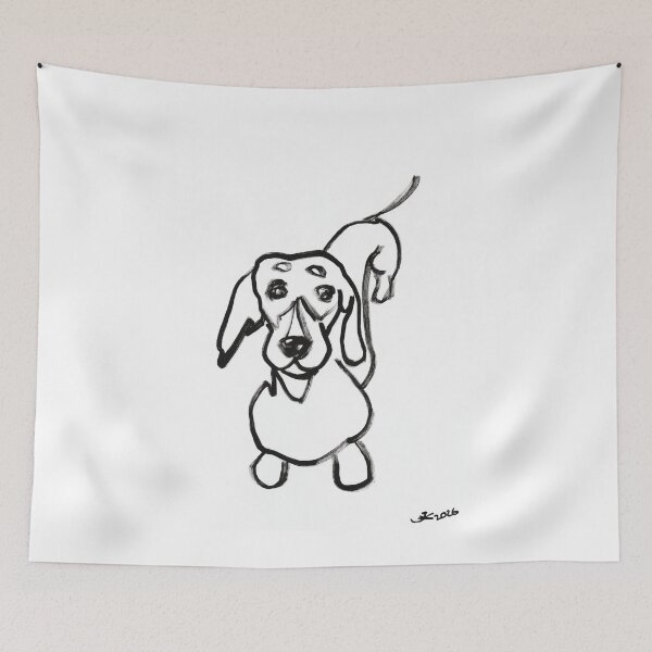 Item preview, Dachshund 2 designed and sold by zatiak.