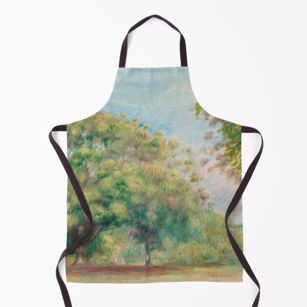 Item preview, Paysage by Pierre-Auguste Renoir: Sunlit Impressionist Countryside Poster designed and sold by artofuniverse.