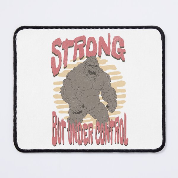 Item preview, Strong But Under Control – Powerful Gorilla Motivation Design designed and sold by Proto Lab Studio.