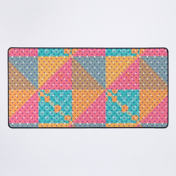 Item preview, Colorful Pastel Geometrical Abstract Pattern with Dots and Squares 2 designed and sold by AlinaSCorner.