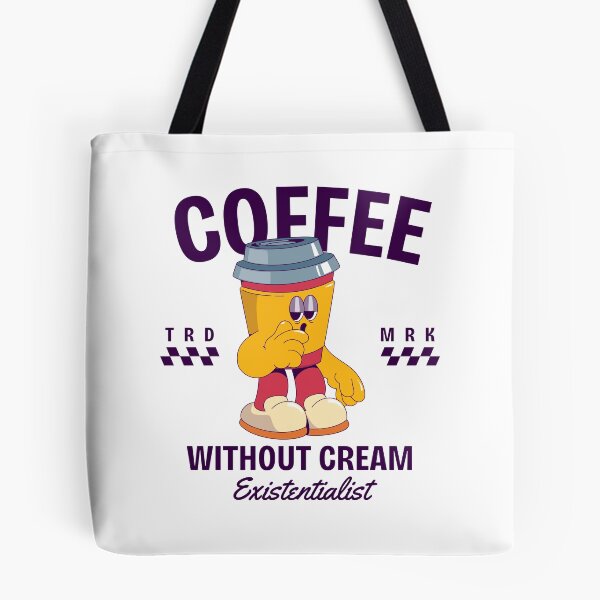 Item preview, Coffee without cream existentialist designed and sold by Peerless-Prime.