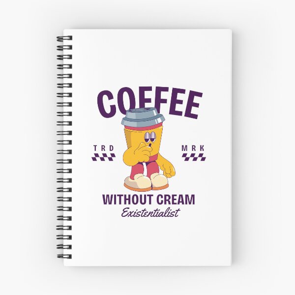 Item preview, Coffee without cream existentialist designed and sold by Peerless-Prime.