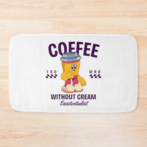 Item preview, Coffee without cream existentialist designed and sold by Peerless-Prime.