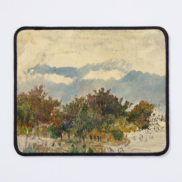Item preview, Paysage by Pierre-Auguste Renoir: Impressionist Landscape Fine Art Poster designed and sold by artofuniverse.