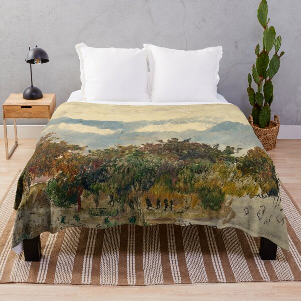 Item preview, Paysage by Pierre-Auguste Renoir: Impressionist Landscape Fine Art Poster designed and sold by artofuniverse.