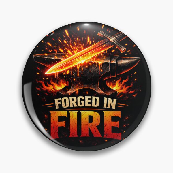 Item preview, Forged in Fire – Strength and Resilience designed and sold by WittyWear Designs.