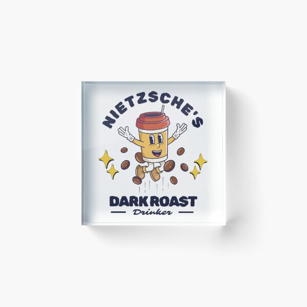 Item preview, Nietzsche's darkroast drinker designed and sold by Peerless-Prime.