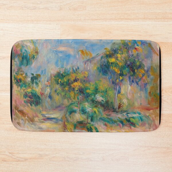 Item preview, Paysage Arbore by Pierre-Auguste Renoir: Luminous Impressionist Garden Poster designed and sold by artofuniverse.