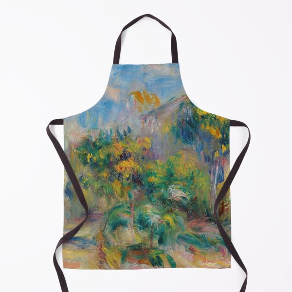 Item preview, Paysage Arbore by Pierre-Auguste Renoir: Luminous Impressionist Garden Poster designed and sold by artofuniverse.