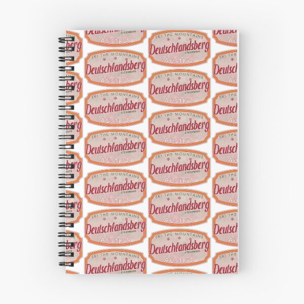 Item preview, Deutschlandsberg, Austria, Steiermark, Ski, textured skiing badge designed and sold by Wanderful-roads.