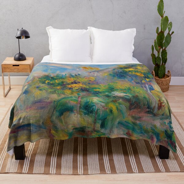 Artikelvorschau, Paysage Arbore von Pierre-Auguste Renoir: Leuchtendes impressionistisches Gartenplakat entworfen und verkauft von artofuniverse.