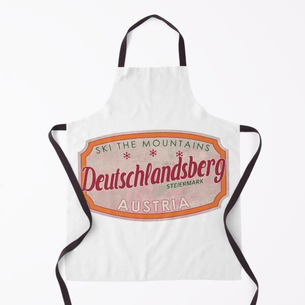 Item preview, Deutschlandsberg, Austria, Steiermark, Ski, textured skiing badge designed and sold by Wanderful-roads.