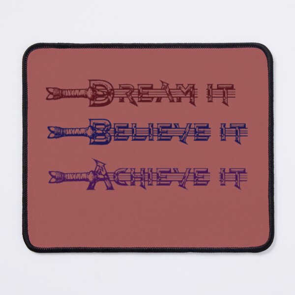 Item preview, Dream Believe Achieve | Modern Trio Motion Typography designed and sold by Miheerala.