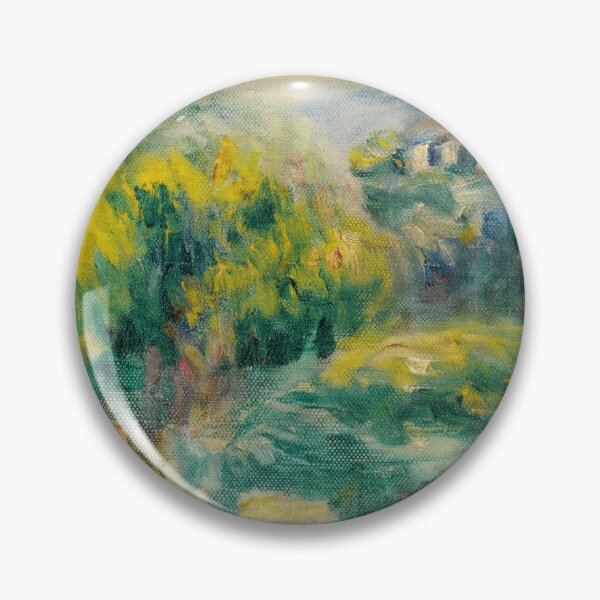 Item preview, Paysage Aux Environs De Cagnes Sur Mer by Pierre-Auguste Renoir: Impressionist Landscape Poster designed and sold by artofuniverse.