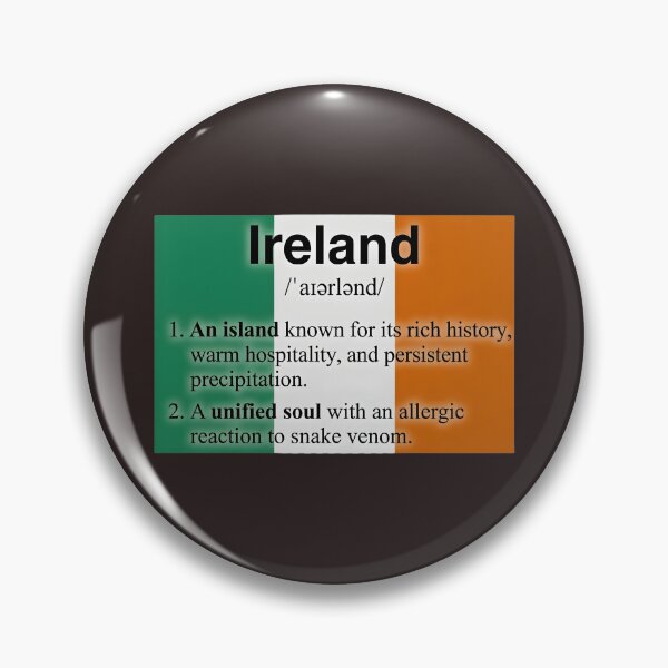 Item preview, Ireland Dictionary Definition - Funny Irish Rain & Saints T-Shirt designed and sold by FlagWarsStore.