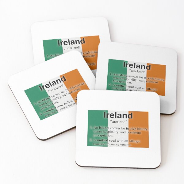 Item preview, Ireland Dictionary Definition - Funny Irish Rain & Saints T-Shirt designed and sold by FlagWarsStore.