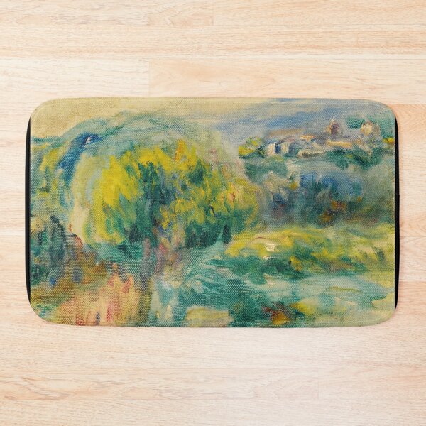 Item preview, Paysage Aux Environs De Cagnes Sur Mer by Pierre-Auguste Renoir: Impressionist Landscape Poster designed and sold by artofuniverse.