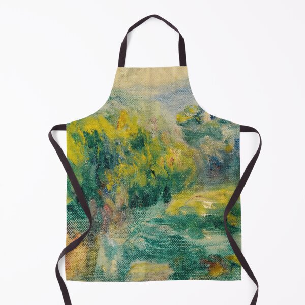 Item preview, Paysage Aux Environs De Cagnes Sur Mer by Pierre-Auguste Renoir: Impressionist Landscape Poster designed and sold by artofuniverse.