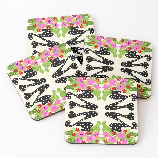 Item preview, Modern Floral Vase Symmetrical Pattern designed and sold by Clara Fruggeri.