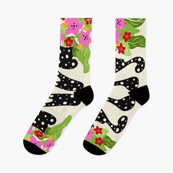 Item preview, Modern Floral Vase Symmetrical Pattern designed and sold by Clara Fruggeri.