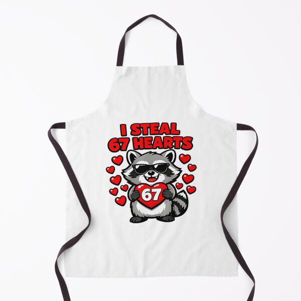 Item preview, I Steal 67 Hearts Funny Raccoon Valentine designed and sold by gladysenglish.