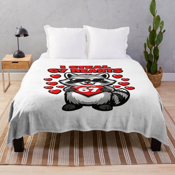 Item preview, I Steal 67 Hearts Funny Raccoon Valentine designed and sold by gladysenglish.