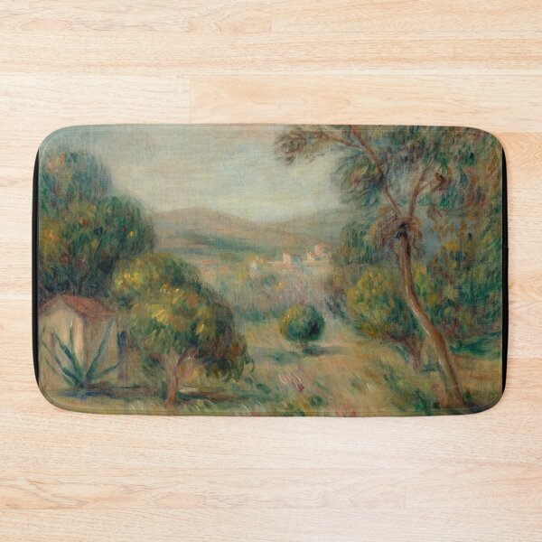Item preview, Paysage Aux Oliviers by Pierre-Auguste Renoir: Impressionist Landscape Poster designed and sold by artofuniverse.
