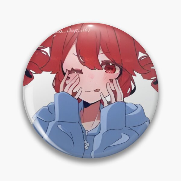 Item preview, Kasane teto vocaloid sticker-Anime fan art illustration wall art designed and sold by RadiantGraphics.