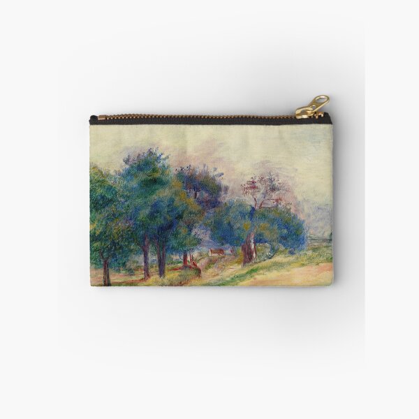 Item preview, Paysage Dessoyes by Pierre-Auguste Renoir: Tranquil Impressionist Landscape Poster designed and sold by artofuniverse.