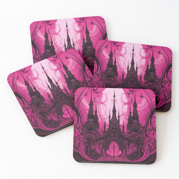 Item preview, Pink Sunset Cathedral designed and sold by endlessDoodler.