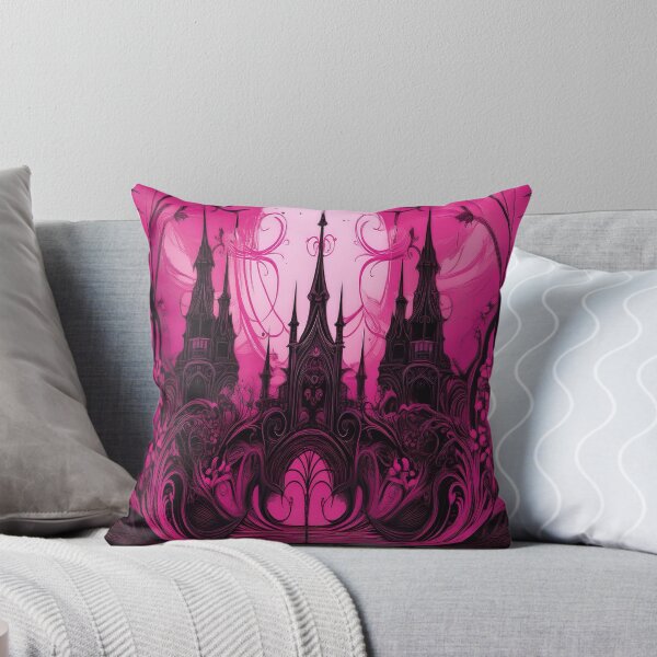 Item preview, Pink Sunset Cathedral designed and sold by endlessDoodler.