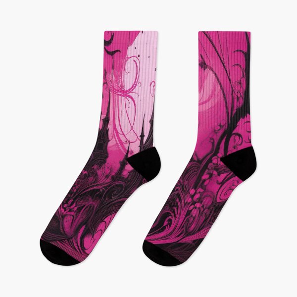 Item preview, Pink Sunset Cathedral designed and sold by endlessDoodler.