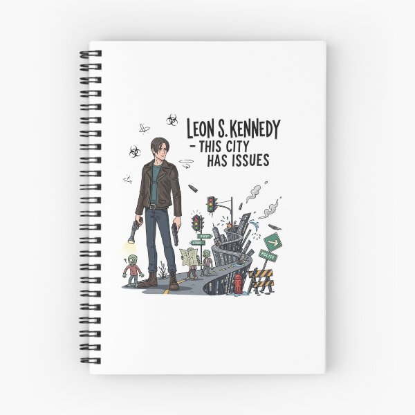 Item preview, Leon Kennedy City Has Issues Funny Meme designed and sold by VitalDesigner.