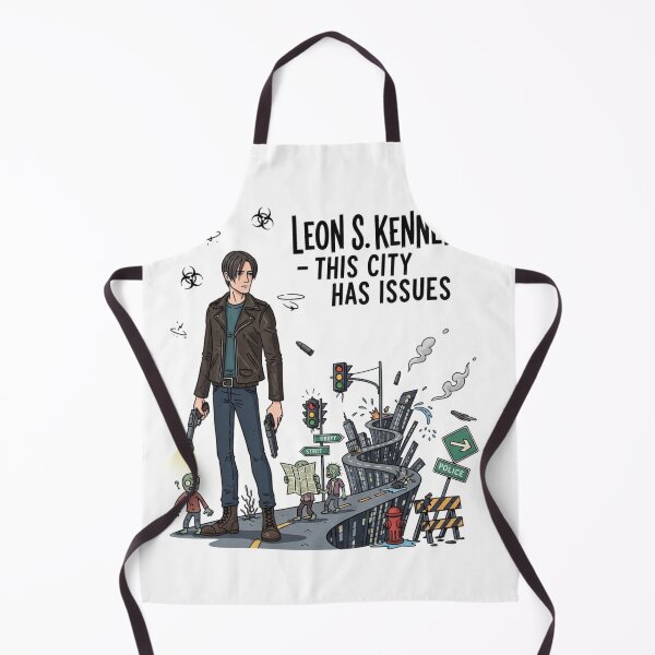 Item preview, Leon Kennedy City Has Issues Funny Meme designed and sold by VitalDesigner.