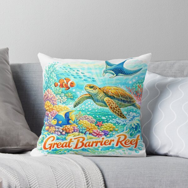 Item preview, Great Barrier Reef Queensland Australia  designed and sold by PamLeeDesign.