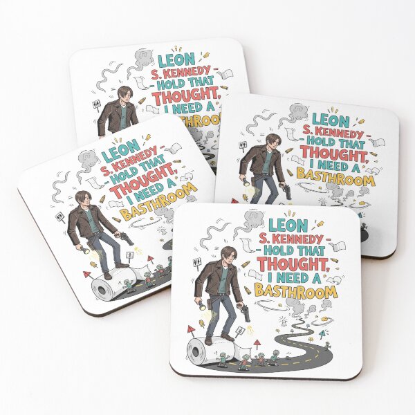 Item preview, Leon Kennedy Hold That Thought Funny Meme designed and sold by VitalDesigner.