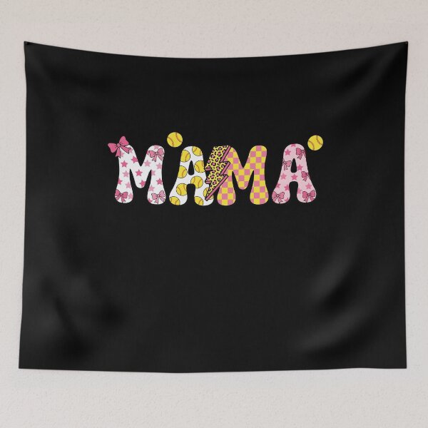 Item preview, Softball Mama Bow designed and sold by KroghDs.