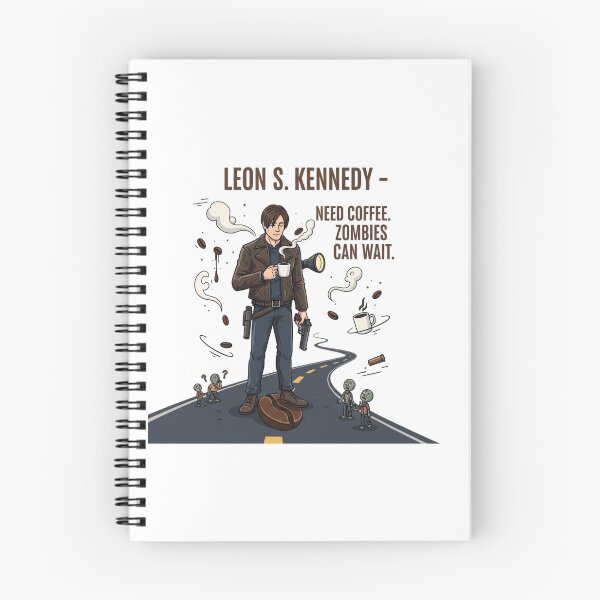 Item preview, Leon Kennedy Zombies Can Wait Funny Meme designed and sold by VitalDesigner.