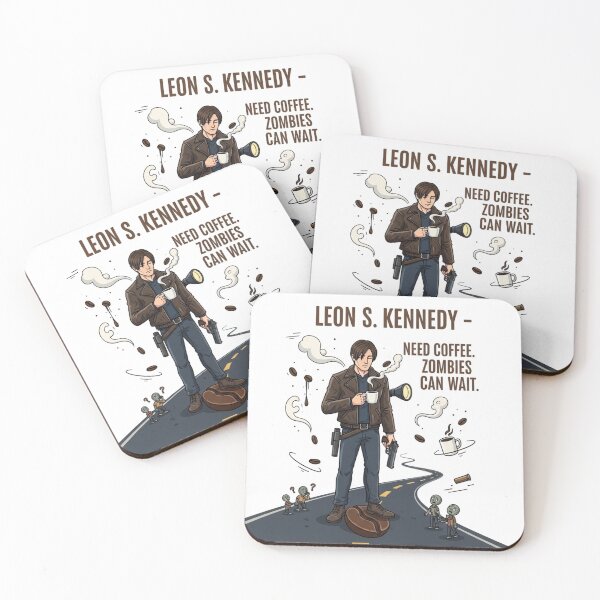 Item preview, Leon Kennedy Zombies Can Wait Funny Meme designed and sold by VitalDesigner.